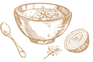 Illustrated icon of Italian cooking