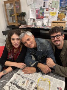 Chef Stefano and his daughter Cecilia and son Federico